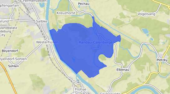 Bodenrichtwertkarte Magdeburg Randau Calenberge